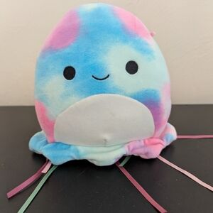 Squishmallow Krisa The Jellyfish Blue And Pink Tie Dye